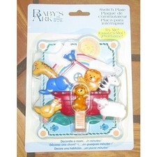 Priss Prints Switch Plate Cover Noah's Ark Animal Themed Nursery Single Toggle