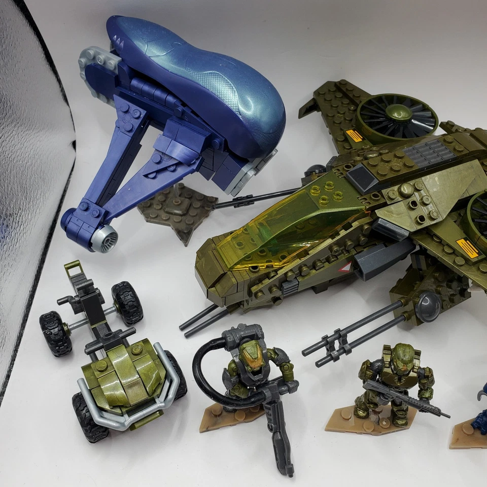 Incomplete Mega Construx Halo Aerial Ambush GGF83 Lot 10th ANNIVERSARY - Image 2 of 4