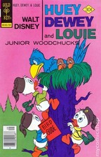 Huey Dewey and Louie Junior Woodchucks #46 FN 1977 Gold Key Stock Image