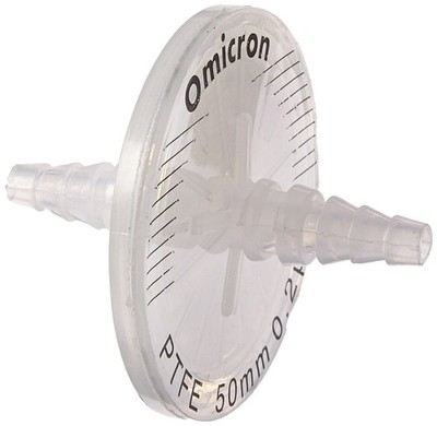 Omicron 200050R PTFE Venting Filter Disc, 60 psi Maximum Operation Pressure, ...