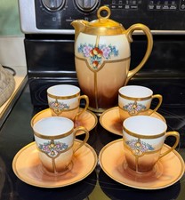Thomas S vres Bavaria Tea Pot Other Matching Cups Saucers