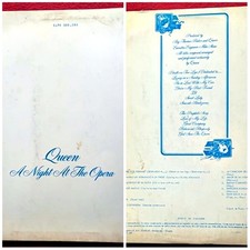 QUEEN - A NIGHT AT THE OPERA - DIF.COVER / CARTON / BLUE LETTERING - URUGUAY