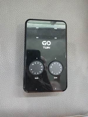 TC Helicon Go Twin High Definition 2-Channel Audio/MIDI Interface for Mobile