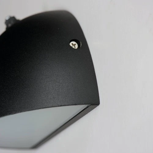 Pathfinder 4 1/2"H Black LED Outdoor Wall Light w/ Photocell - Picture 5 of 5