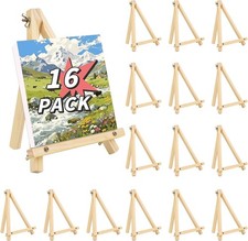 16 Pa 9 Inch Easel for Painting, Wooden Easel Stand Canvas Stand for