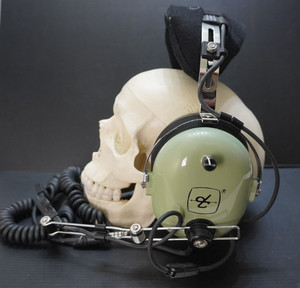 David Clark Military/General Aviation Headset, Model #H10-76, P/N 12510G-21