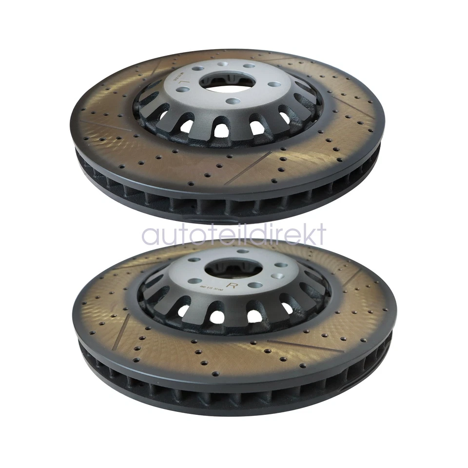 2x Bremsscheibe 375x36mm 4M0615301AS für Audi S4 S5 A6 A7 A8 SQ5 Q7 Q8 E-Tron - Bild 4 von 4