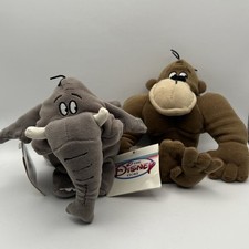 Lot of 2 NOS Bean Bags Ape And Shep Disney Store Tags NWT