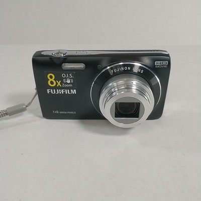 Fujifilm FinePix JZ100 14MP Digital Camera 4GB SD Card Charger