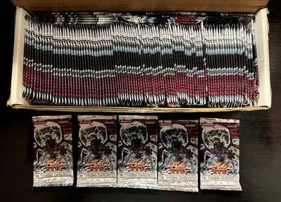 Yu-Gi-Oh! The Shining Darkness Booster Pack Factory Sealed 100 PACKS!