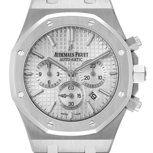 Audemars Piguet Royal Oak Chronograph Steel Silver Dial Mens W...