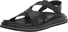 Chaco Women's Townes Sandal Full Grain Leather Buckle Lightweight Black Size 7