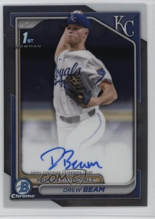 2024 Bowman Draft Chrome Prospect Auto Drew Beam #CPA-DB Auto 1o1b