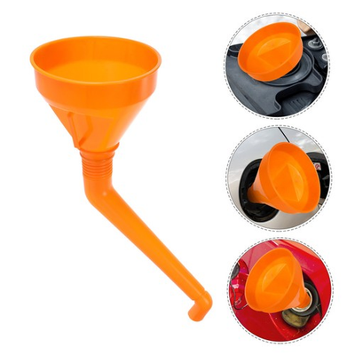 #ad 2Pcs Easy Fix Engine Oil Funnel for Cars Motorcycles Kerosene $20.99