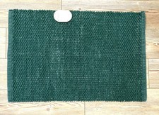 Threshold  Performance Plus Bath Rug Green 20 X 30 Reversible 100 Cotton NWT