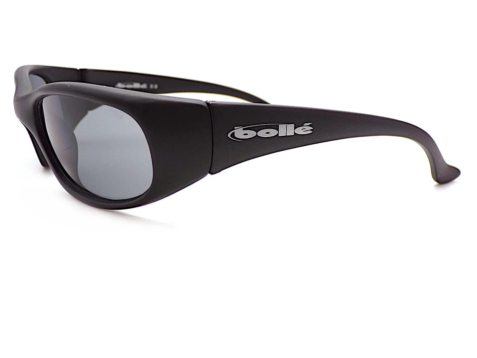 Bolle Beaumont Enfants Soleil 4-8 Ans Noir Avec Gris Foncé Verres 10779 - Photo 2/4