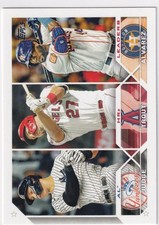 2023 TOPPS BASEBALL AARON JUDGE NEW YORK YANKEES YORDAN ALVAREZ MIKE TROUT - 984