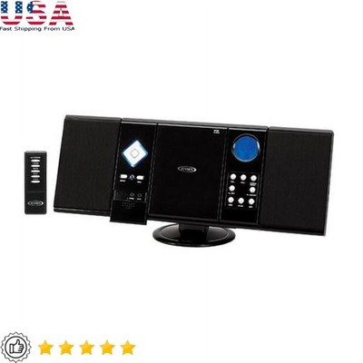 Wall Mount CD Player W/ AM FM Stereo Digital Display Alarm Remote Control New