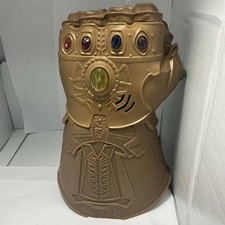 2017 Hasbro Marvel Avengers Thanos Infinity Gauntlet Electronic Fist Glove Works