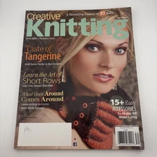 Creative Knitting Magazine Winter 2013 Learn The Art Of Short Rows
