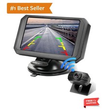 Wireless Backup Camera with Monitor 5" 1080P HD,Wireless Backup Camera for Tr...