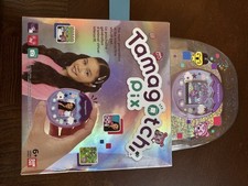 Bandai Tamagotchi Pix Sky Purple Virtual Pet Electronic Toy 2021