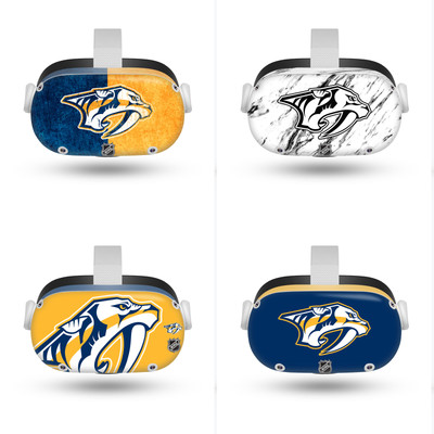 OFFICIAL NHL NASHVILLE PREDATORS VINYL STICKER SKIN DECAL COVER FOR META QUEST