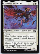 Starling, Aerial Ally 778 Commander: Marvel Super Heroes MTG NM/M