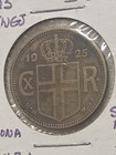 1925 Iceland 1 Krona Coin KM# 3.1 - Low Mintage - King Christian X - Scarce... — photo 4