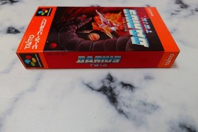Darius Twin Super Famicom Taito SFC Unused Unopened NOS CIB Japan Import NTSC-J