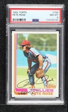 1982 Topps Pete Rose #780 PSA 8 bn5