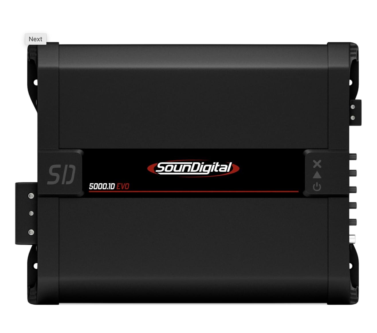 SounDigital 5000X1 5000 Watts 1 Channel Class D Car Audio Amplifier ...