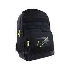 3Brand Russell Wilson Pro Nike Laptop Backpack Medium Black/Green 9AT047-023 