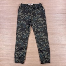 Levis Jogger Pants Boys Youth 14 Reg 27x29 Camouflage Camo Green utility army