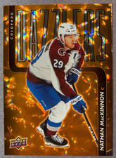 2025-26 Upper Deck Dazzlers Orange #DZ-59 Nathan MacKinnon Colorado Avalanche