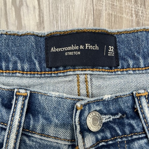 Abercrombie And Fitch Denim Shorts High Waisted Women’s 32 - Picture 3 of 7