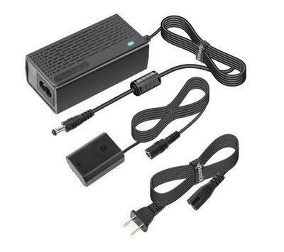 Kimaru NP-FZ100 Dummy Battery AC Power Supply Adapter Kit for Sony Alpha A6600
