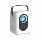Laser 1080P Android Smart Cube Projector with 120 Inch Screen White