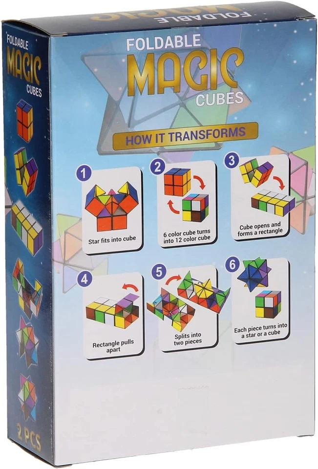 Unbekannt Magic Cube Vouwbaar, Pack of 2 - Image 4 of 4