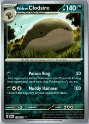 Paldean Clodsire 128/197 Obsidian Flames Reverse Holo