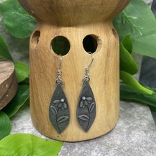 2.25 Silver-tone Bohemian Retro Drop Dangle Earring Set New Free Ship C16
