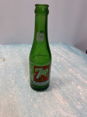 Vintage 7oz 7up Swimsuit Girl With Bubbles Duraglas Bottle  Asheville NC