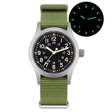 🔝 Militando Field Watch Ø38 – 100m Sub – Miyota Japan – Dirty Dozen - Orologio