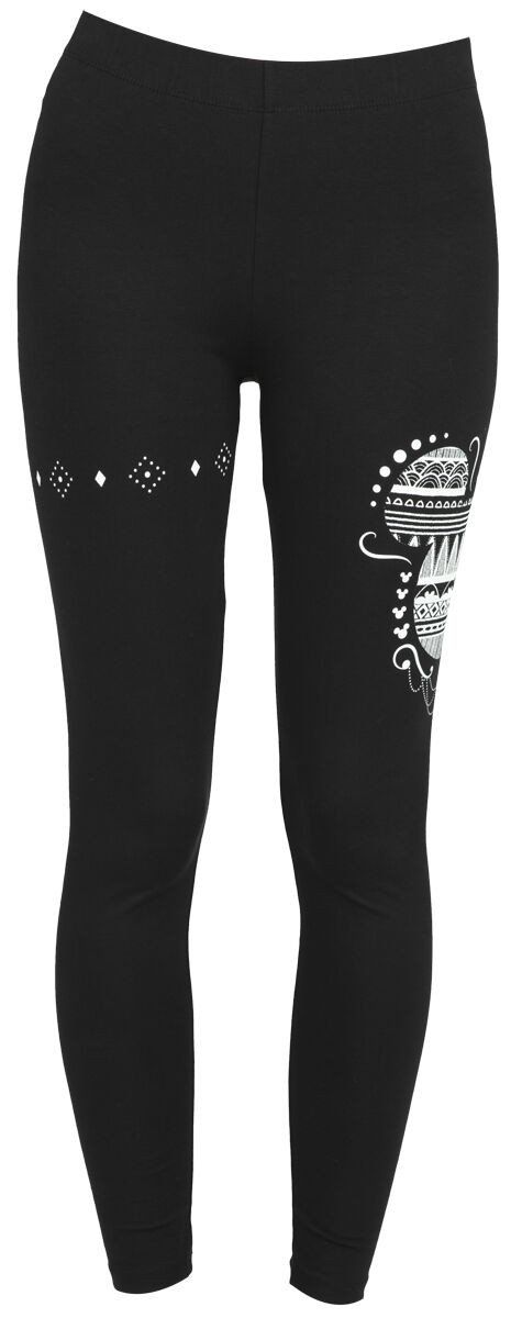 Леггинсы с Микки Маусом от Damen Boho Mickey schwarz