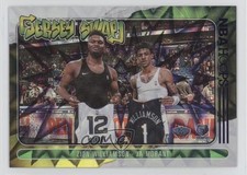 2020 NBA Hoops Jersey Swap Purple Explosion Ja Morant Zion Williamson #10 0f76