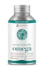 Youtheory Vegan Algae Omega-3 Softgels EPA DHA Heart Eye Brain Ocean-Friendly