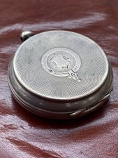Antique case from a pocket watch made of 84th silver