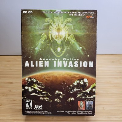 Anarchy Online: Alien Invasion (PC, 2004) - Big Box PC CD-ROM CIB NEW