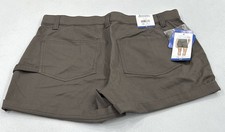 Boston Traders Women's Roll Cuff Shorts, Brown, Size 10