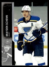 2021-22 Upper Deck Brayden Schenn St. Louis Blues #157 11852